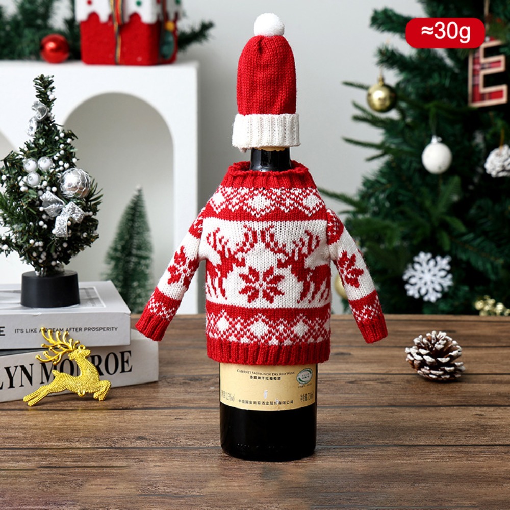 Wine Beer Hat - Чехол для винной бутылки с изображением