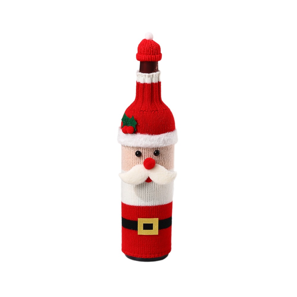 Wine Beer Hat - Вязаный чехол для винной бутылки с