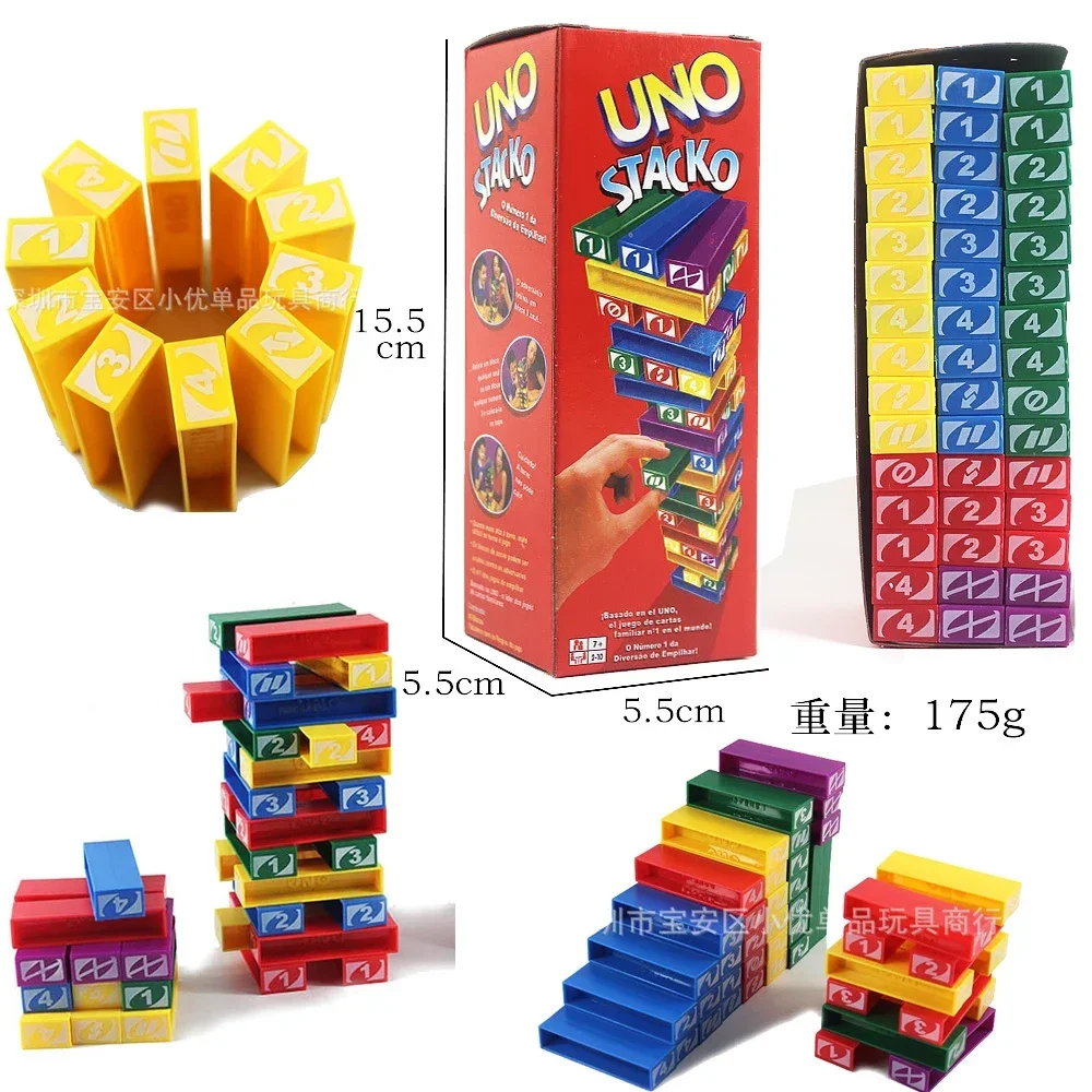 Cocktail Shaker Set - Настольная карточная игра Mattel Stacko UNO,